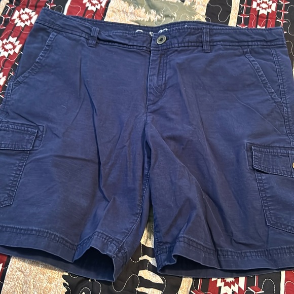 Short Homme Eddie Bauer - Taille 38, Motif Plaid, Entrejambe 10 Pouces - Occasion